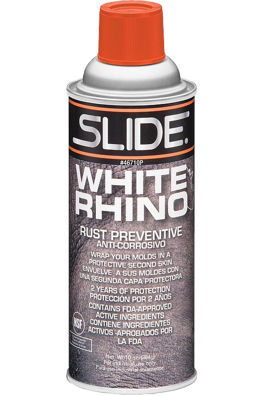 Picture of Slide Products White Rhino Rust Preventative 12 Cans 10 Oz Slide #46710P